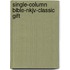 Single-Column Bible-Nkjv-Classic Gift
