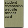 Student Companion Website Access Card door William S. Klug