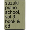 Suzuki Piano School, Vol 3: Book & Cd door Seizo Azuma