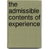 The Admissible Contents Of Experience