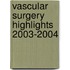 Vascular Surgery Highlights 2003-2004