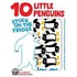 10 Little Penguins Stuck On The Fridge
