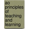 Ao Principles Of Teaching And Learning by Piet De Boer