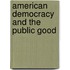 American Democracy and the Public Good