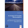 An Analysis Of Variable Misconceptions door Zachary McIntyre