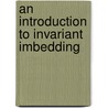 An Introduction To Invariant Imbedding door Richard Bellman