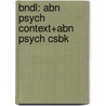 Bndl: Abn Psych Context+Abn Psych Csbk door Sattler
