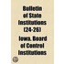 Bulletin Of State Institutions (24-26)