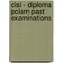 Cisi - Diploma Pciam Past Examinations