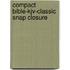 Compact Bible-Kjv-Classic Snap Closure