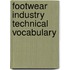 Footwear Industry Technical Vocabulary