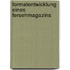Formatentwicklung Eines Fersehmagazins