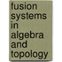 Fusion Systems In Algebra And Topology