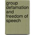 Group Defamation And Freedom Of Speech