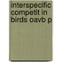 Interspecific Competit In Birds Oavb P