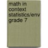 Math in Context Statistics/Env Grade 7
