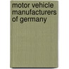Motor Vehicle Manufacturers of Germany door Source Wikipedia