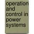 Operation And Control In Power Systems