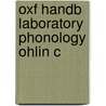 Oxf Handb Laboratory Phonology Ohlin C door Abigail C. Cohn