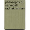 Philosophy Of Sarvepalli Radhakrishnan door Schilpp