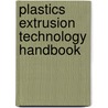 Plastics Extrusion Technology Handbook door Sidney Levy