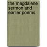 The Magdalene Sermon and Earlier Poems by Eilean Ni Chuilleanain