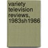 Variety Television Reviews, 1983sh1986