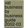 Vat Business By Business Guide 2002-03 door PriceWaterhouseCoopers