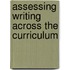 Assessing Writing Across The Curriculum