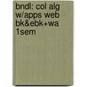 Bndl: Col Alg W/Apps Web Bk&Ebk+Wa 1sem door Ron Larson