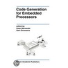 Code Generation For Embedded Processors by Peter Marwedel