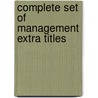 Complete Set of Management Extra Titles door P. Pergamon Flexible Learning
