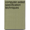 Computer-Aided Specification Techniques door J. Demetrovics