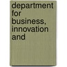 Department For Business, Innovation And by Source Wikipedia