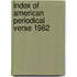 Index of American Periodical Verse 1982
