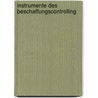 Instrumente Des Beschaffungscontrolling by Gerrit Kehrenberg