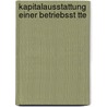 Kapitalausstattung Einer Betriebsst Tte by Benjamin Pompe