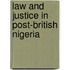 Law And Justice In Post-British Nigeria