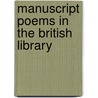 Manuscript Poems in the British Library door John Keats
