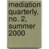 Mediation Quarterly, No. 2, Summer 2000