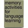 Memory Activities for Language Learning by Nick Bilbrough