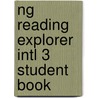 Ng Reading Explorer Intl 3 Student Book door Judith V. Douglas
