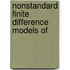 Nonstandard Finite Difference Models of