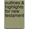 Outlines & Highlights For New Testament by Cram101 Textbook Reviews