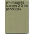 Pm Magenta Starters 2-3 The Pencil (X6)