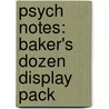 Psych Notes: Baker's Dozen Display Pack by Darlene D. Pedersen