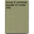 Revue D' Conomie Sociale Et Rurale (49)