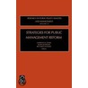 Strategies For Public Management Reform by Bertrand Piccard