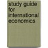 Study Guide For International Economics