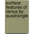 Surface Features of Venus by Quadrangle